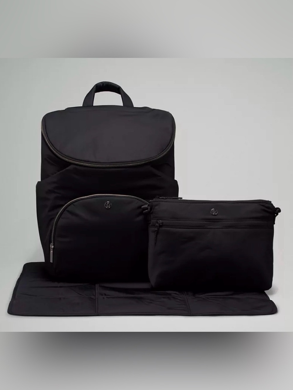 Lululemon New Parent Crossbody Pouch Purse Bag Solid Black